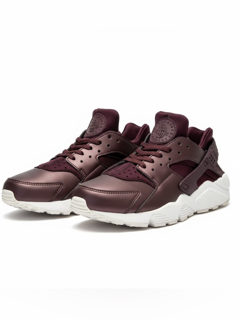 Nike Air Huarache Run PRM TX Women’s Running Sneaker Size 7 in Metallic Mahogany